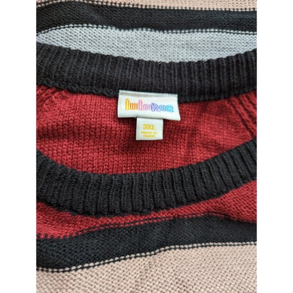 LuLaRoe Lauren Sweater Dress 3X - Picture 7 of 8